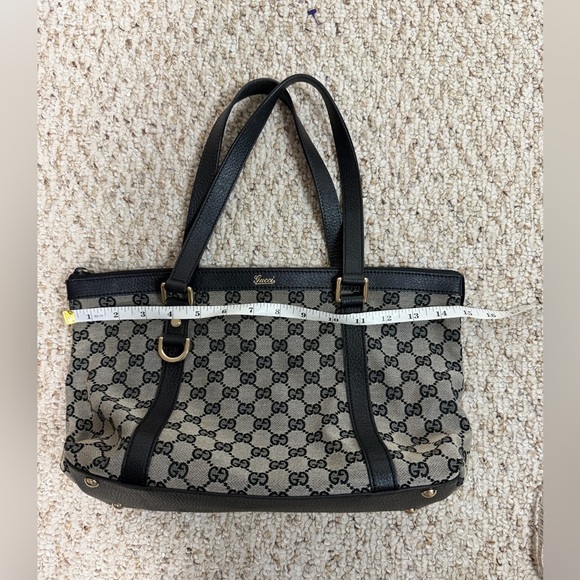Gucci Canvas Abbey Medium Black - Picture 13 of 14